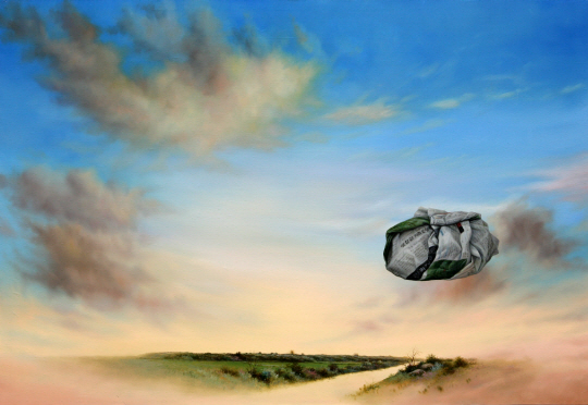 고진오, 사유의흔적, 130×89㎝, 유화, 2011