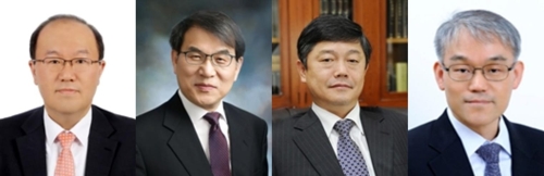 (왼쪽부터) 권기훈, 노태악, 윤준, 천대엽 [대법원 제공]
