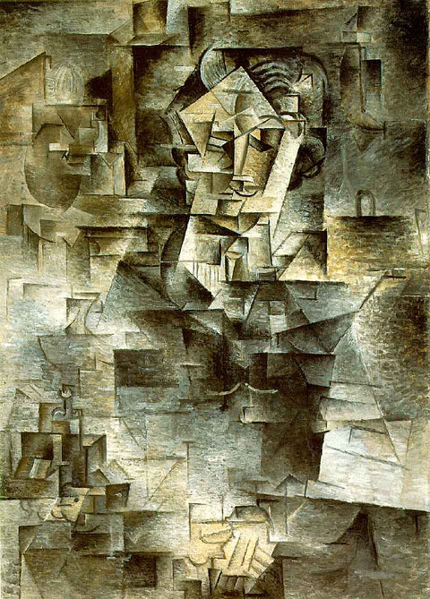 파블로 피카소, ‘다니엘-헨리 칸바일러’, 1910 가을∼겨울, 캔버스에 유채, 100.5×73㎝.