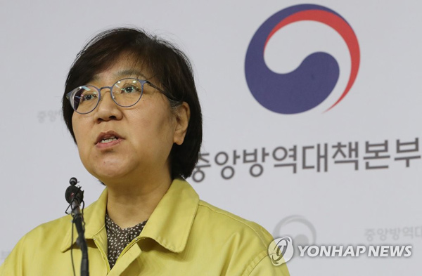 정은경 중앙방역대책본부장(질병관리본부장)[연합뉴스 자료사진]
