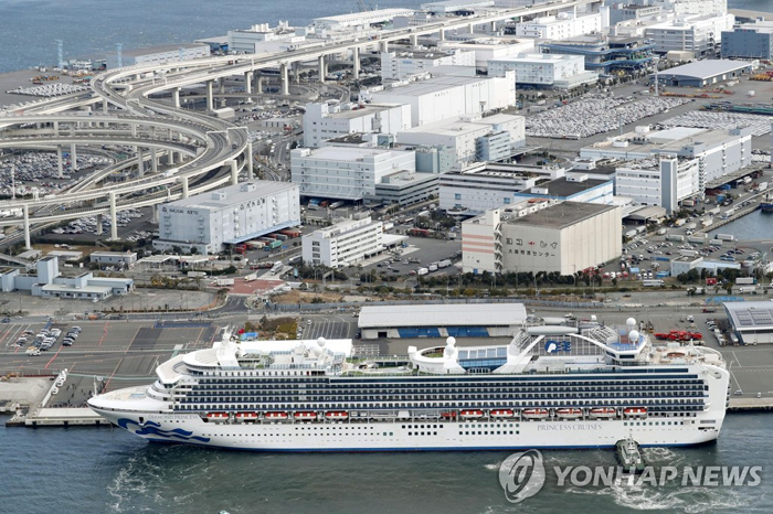 (요코하마 교도/AP=연합뉴스) 다이아몬드 프린세스