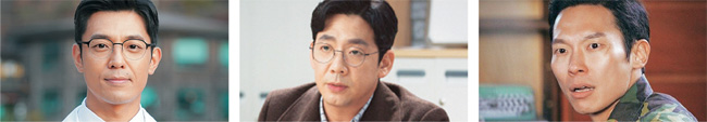 (왼쪽 사진부터)SBS ‘낭만닥터 김사부2’의 김주헌, ‘스토브리그’의 김도현, ‘사랑의 불시착’의 양경원 등은 탄탄한 연기력으로 각 출연작에 활력을 불어넣었다.
