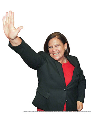 메리 루 맥도널드 신페인당 대표