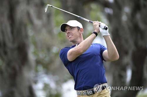 매킬로이의 스윙. [AP=연합뉴스]