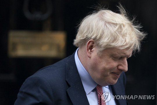코로나19 확진 판정을 받은 보리스 존슨 총리 [EPA=연합뉴스]