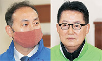 <선택 4·15 격전지>‘새얼굴’ 김원이 vs ‘터줏대감’ 박지원… ‘DJ 고향’ 쟁탈전