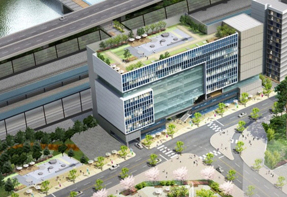 금천구청역 조감도.