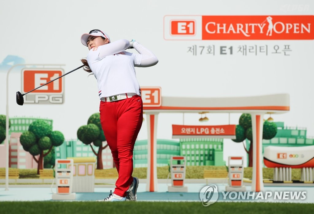 2019년 열린 E1 채리티오픈 경기 모습.[KLPGA 제공. 재판매 및 DB 금지]