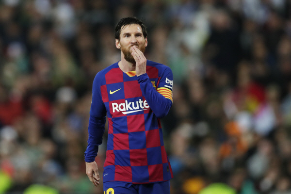 리오넬 메시.  AP 뉴시스