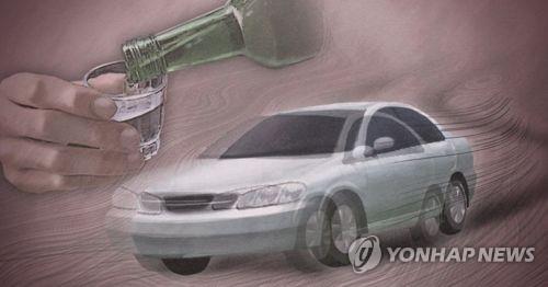 음주운전 차량 [연합뉴스 자료사진]