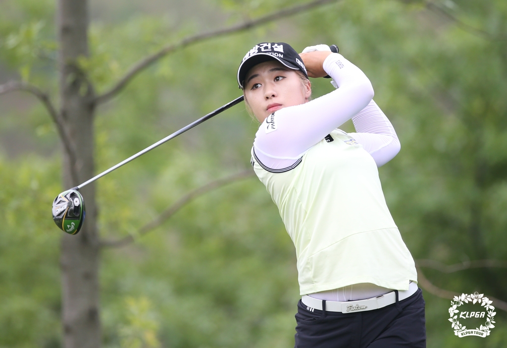이정은의 경기 모습.  [KLPGA 제공. 재판매 및 DB 금지]