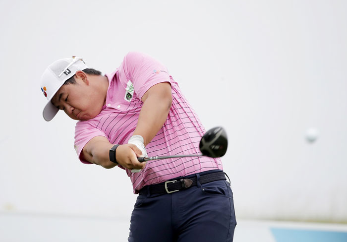 김주형의 강력한 티샷. [KPGA 제공. 재판매 및 DB 금지]
