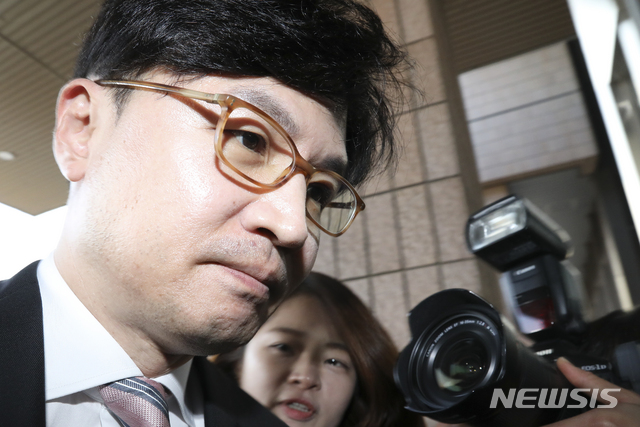 한동훈 검사장이 지난 1월10일 오후 경기 과천 법무부청사로 보직변경 신고를 위해 들어가고 있다.