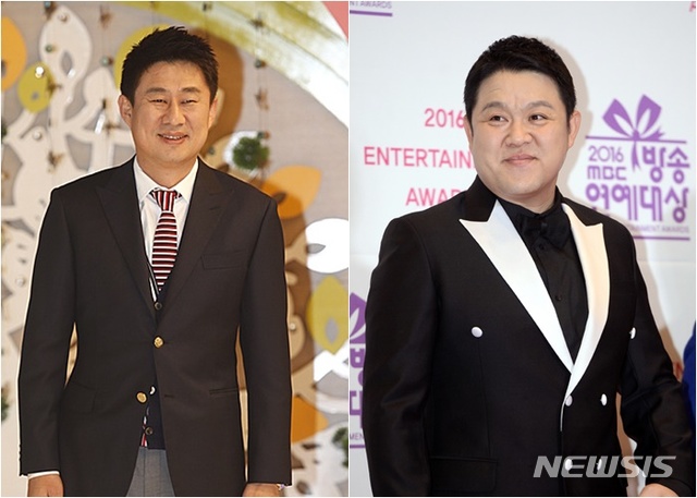 [서울=뉴시스] 개그맨 남희석, 김구라. (사진 = 뉴시스DB)