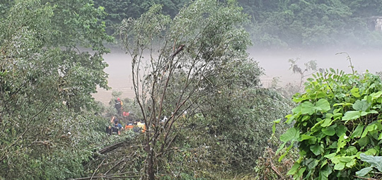 실종자 시신 수습 [촬영 이상학]