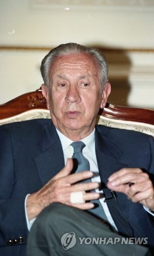 후안 안토니오 사마란치 전 IOC 위원장.  연합뉴스