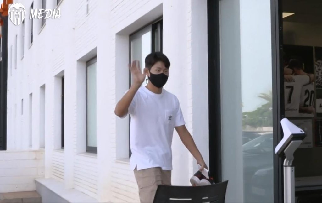 발렌시아 프리시즌에 합류한 이강인 [발렌시아 홈페이지 캡처. 재판매 및 DB 금지]