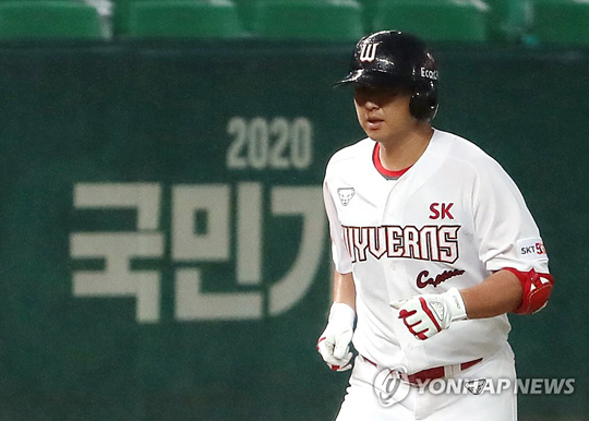 SK 최정 홈런 [연합뉴스 자료사진]