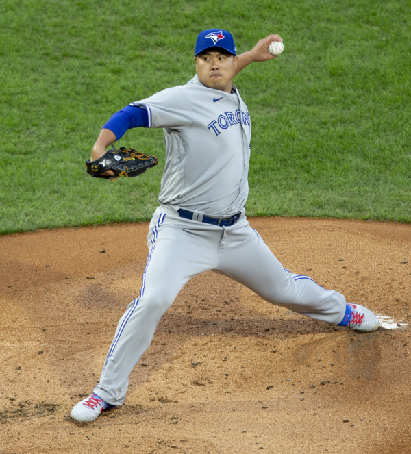 류현진.  AP뉴시스