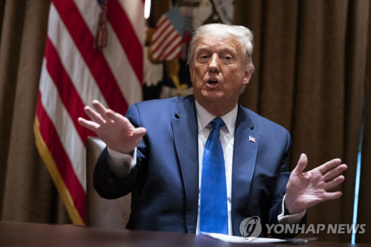 도널드 트럼프 미 대통령 [AP=연합뉴스]
