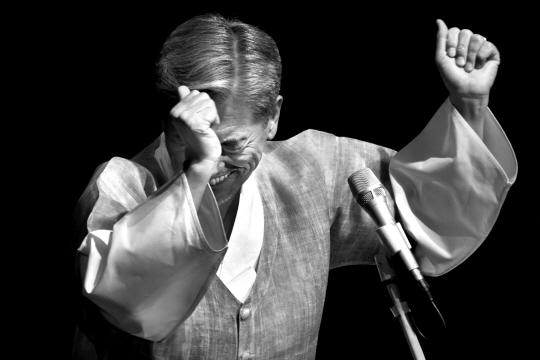 2016년 광주문예회관 공연에서.  김녕만 촬영