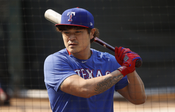 텍사스 레인저스의 추신수. AP뉴시스