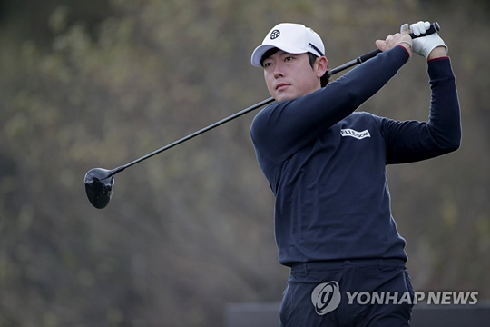 드라이버 티샷하는 김태훈 [KPGA 제공. 재판매 및 DB 금지]