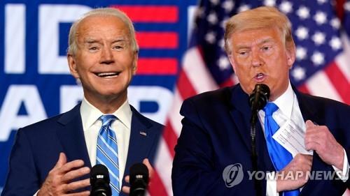 바이든-트럼프 [연합뉴스TV 제공. 재판매 및 DB금지]