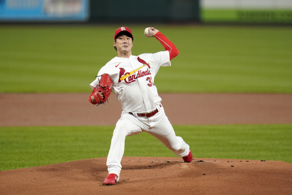 세인트루이스의 김광현. AP뉴시스