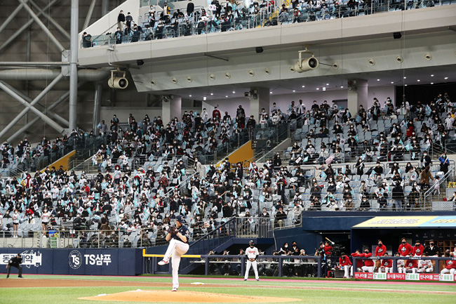 고척스카이돔 관중석 모습. 뉴시스