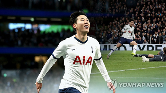 지난해 번리전 원더골을 기록한 손흥민 (CG) [연합뉴스TV 제공]