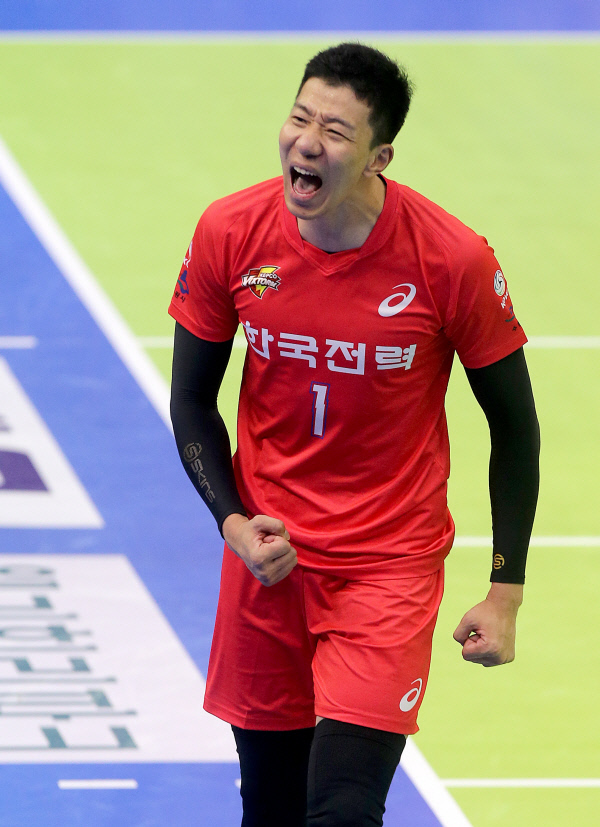 한국전력의 신영석. 연합뉴스