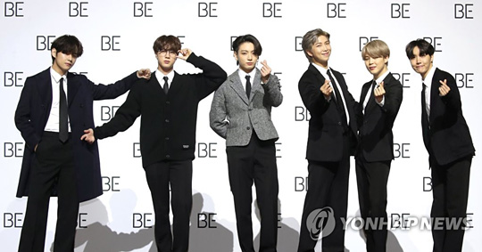 방탄소년단(BTS) [연합뉴스 자료사진]