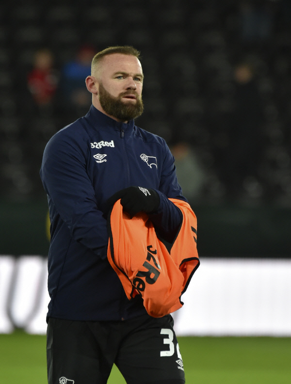 웨인 루니 더비 카운티 감독대행. AP뉴시스