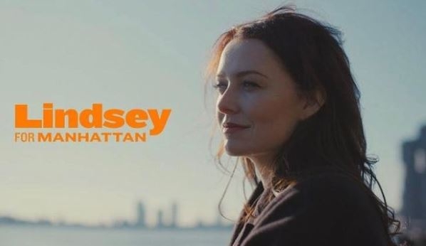 미국 뉴욕 맨해튼 자치단체장 선거 출마한 린지 보일런 [린지 보일런 인스타그램 캡처. 재판매 및 DB 금지]