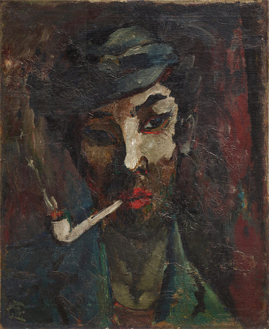 구본웅, ‘친구의 초상’, 1935.