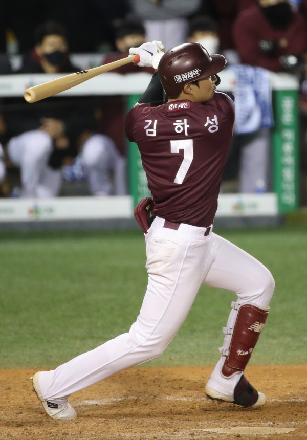 키움 김하성.  뉴시스
