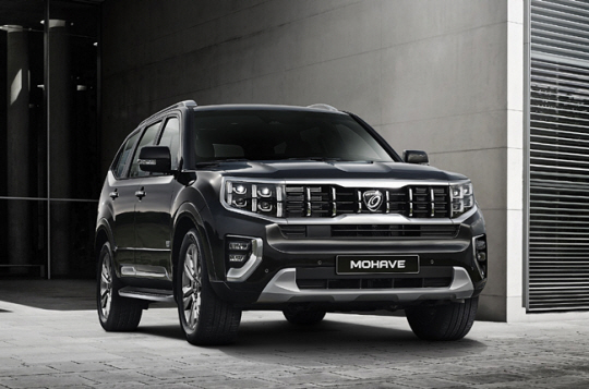 기아자동차가 11일  제네시스급 첨단기능으로 무장한 대형 SUV 2021 모하비를 출시했다.  기아차 제공