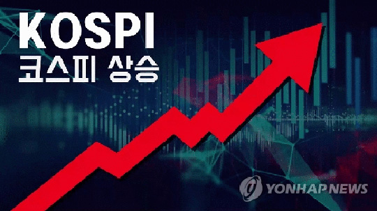 코스피 상승 [제작 남궁선. 게티이미지뱅크 제공]