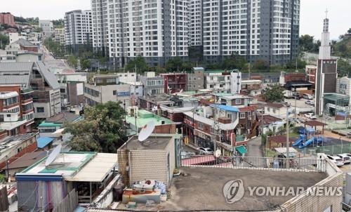 공공재개발 추진되는 동작구 흑석2구역 [연합뉴스 자료사진]