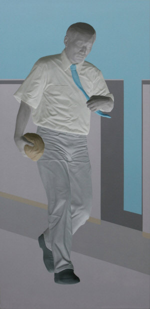 이용덕, Walking 082782, 혼합매체, 210×100×12㎝, 2008