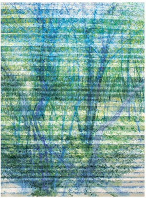‘그림자-숲’, 146×189㎝, 2021.