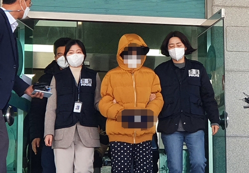 아이 학대해 숨지게 한 부모 [촬영: 임채두]