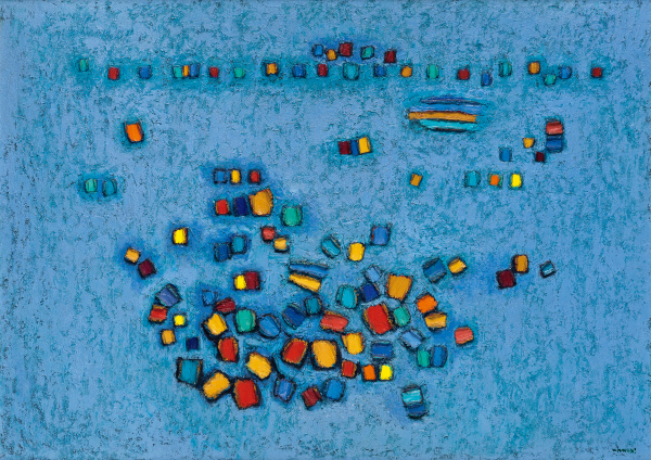 김환기 ‘무제’, 1967.