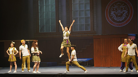 ‘인피니티 플라잉’에 출연한 전 리듬체조 국가대표 천송이 [문화엑스포 제공. 재판매 및 DB 금지]