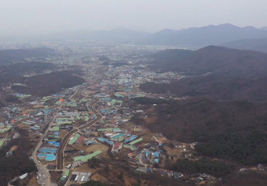 하남 교산 신도시 예정지.