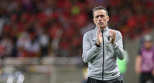 축구대표팀  파울루 벤투 감독