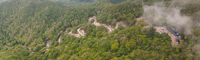 전남 광양의 백운산 턱밑 해발 1000m 높이에 들어선 암자 상백운암. 풍수지리와 비기에 능했던 도선국사가 ‘봉황 둥지 형상의 천하 길지’를 골라 창건했다고 전해진다. 본래 가파른 산길을 걸어야만 당도할 수 있는 속세에서 까마득한 거리의 암자였지만, 광양시와 사찰이 합작해 산을 깎고 산림을 훼손해 암자 앞까지 시멘트 포장도로를 놓았다.