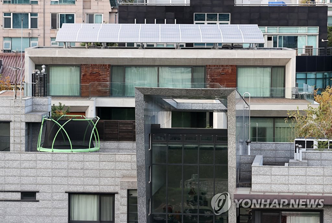 서울 강남구 논현동 이명박 전 대통령 자택. [연합뉴스 자료사진]