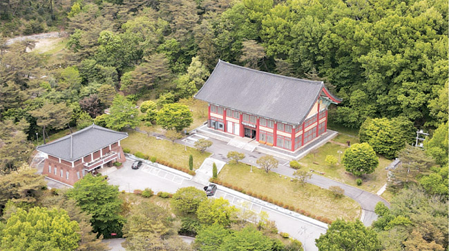 전남 곡성군 옥과면의 전남도립미술관 분관 아산조방원미술관.